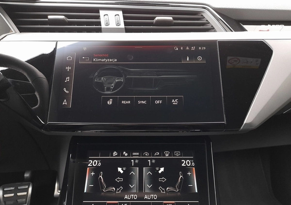 Audi e-tron cena 299900 przebieg: 8135, rok produkcji 2023 z Nisko małe 781